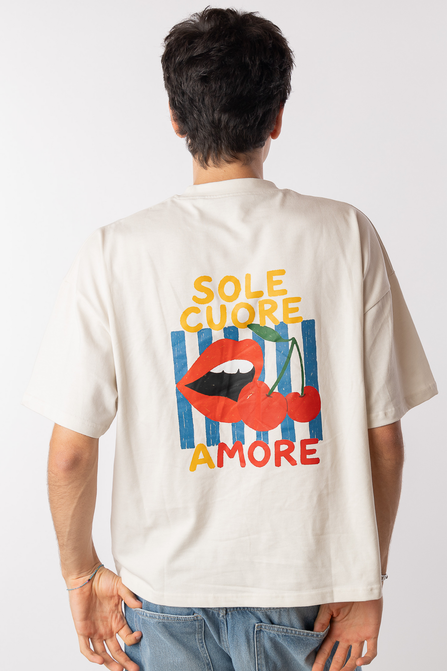Sole Cuore Amore Vintage White