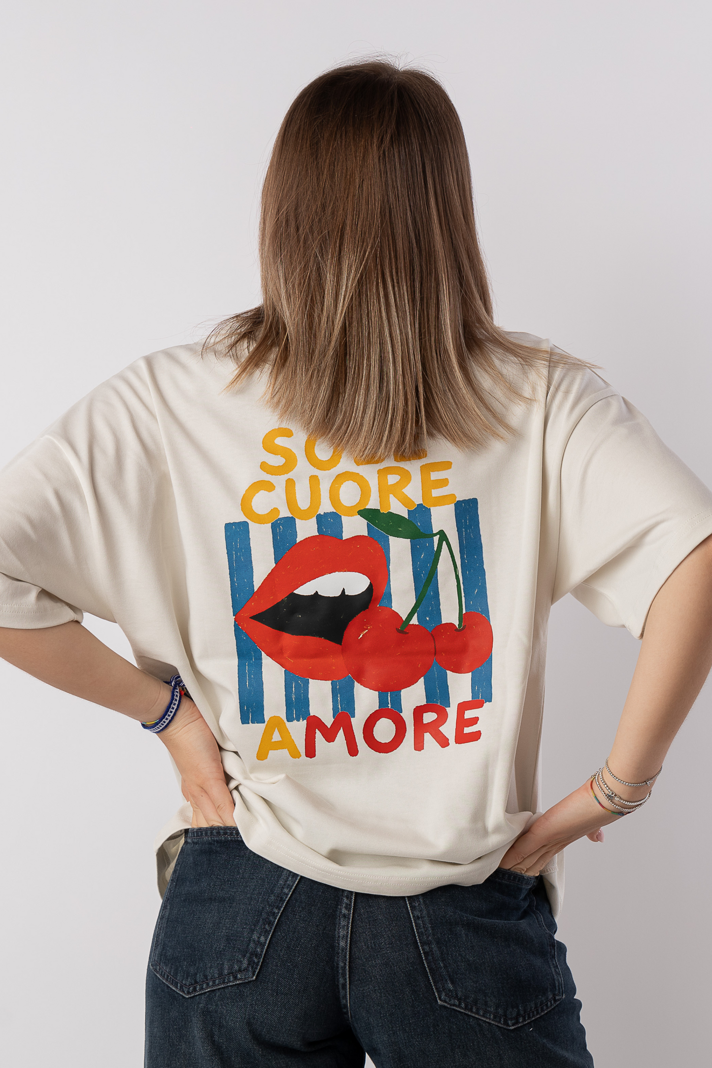 Sole Cuore Amore Vintage White