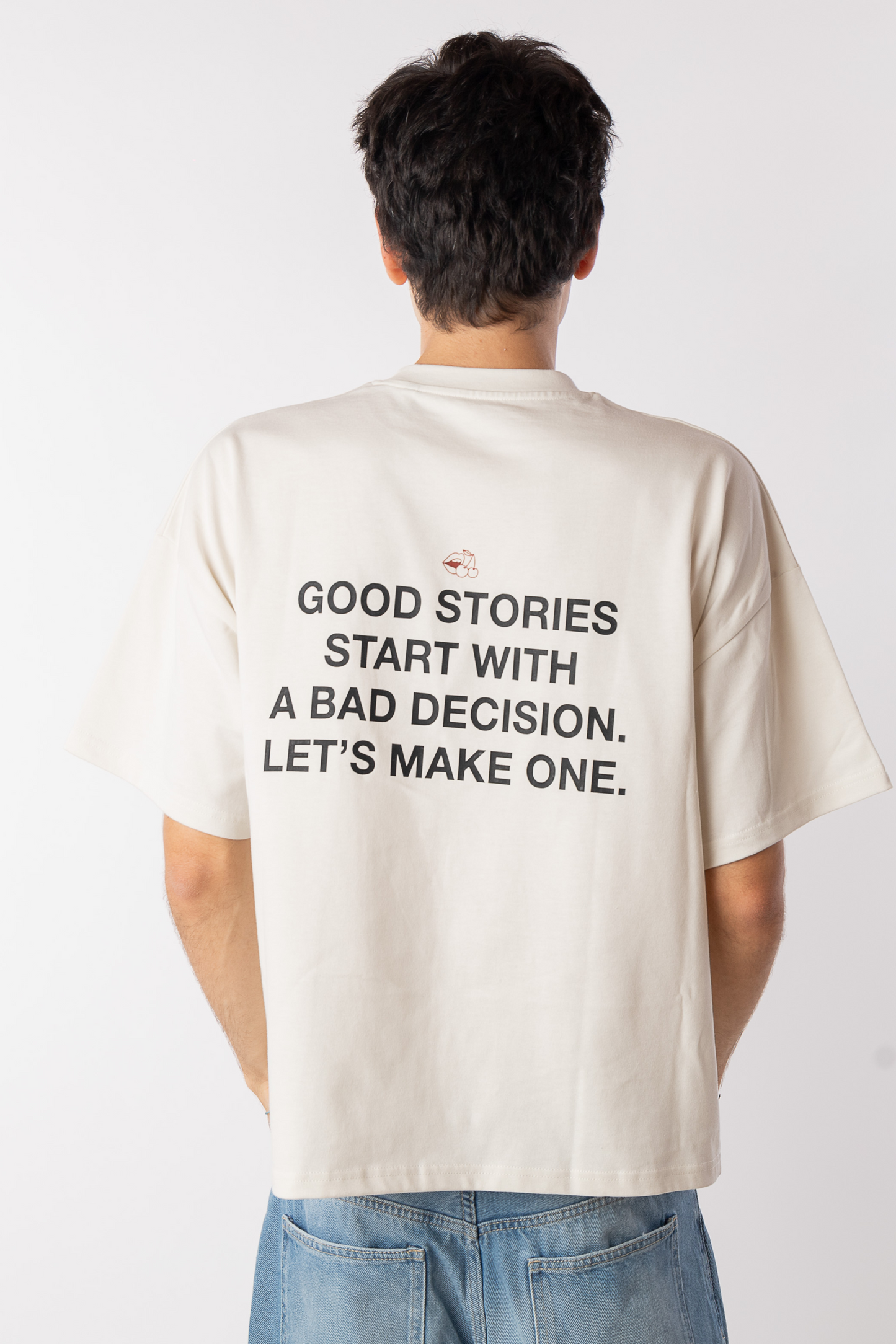 Bad Decision Vintage White
